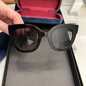 GUCCI Rhinestone Sunglasses, Black - great Holiday gift!